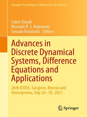cover image of Advances in Discrete Dynamical Systems, Difference Equations and Applications